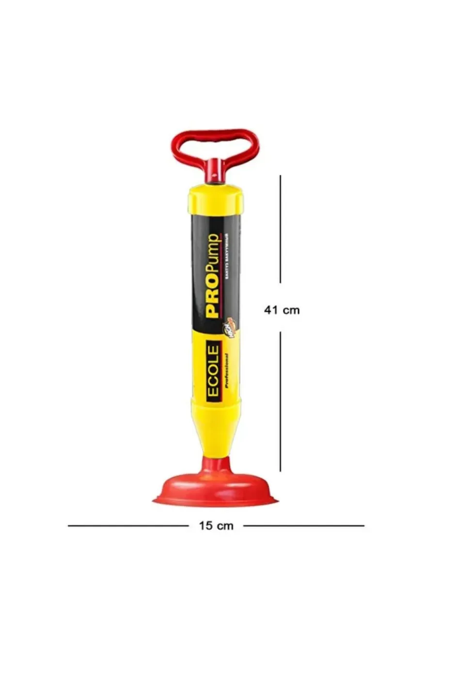 Propump Klozet Lavabo Banyo Gider Açma Pompası İlaçsız Tıkanıklık Açıcı Vakum Pompası